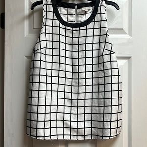 Checkered boutique brand “C” size Large tank